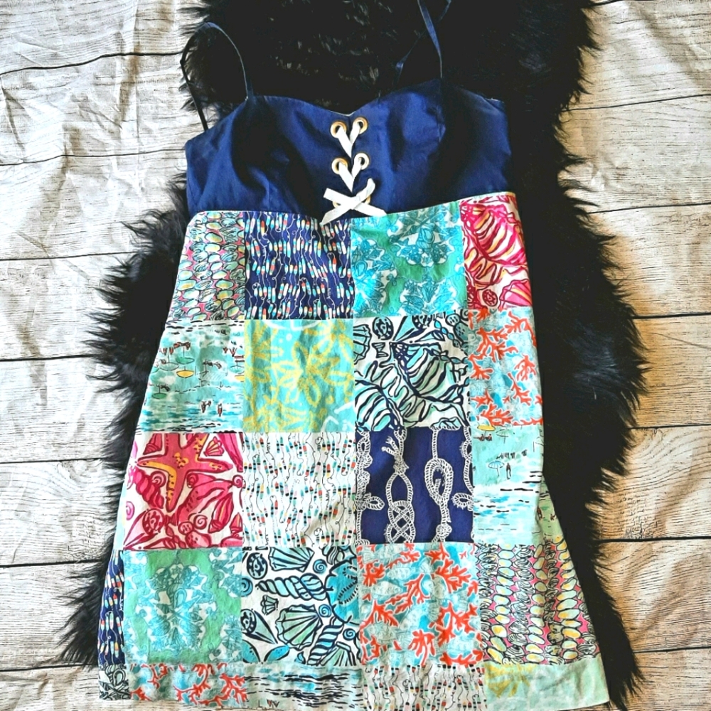 Lilly Pulitzer lace top dress